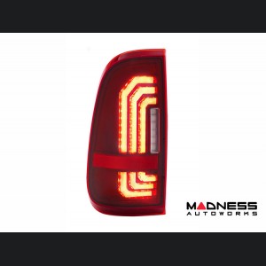 Ford Super Duty LED Tail Lights - XB Series - Morimoto - Red